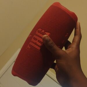 JBL Bold Red Portable Speaker